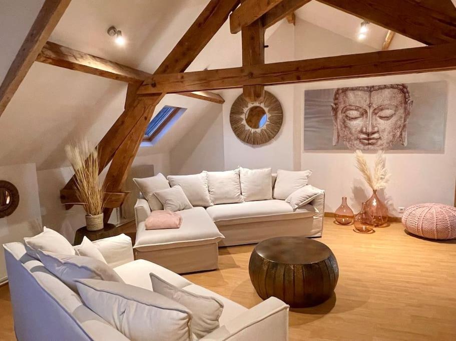 Suites Mana - La Perle Des Isles , Superbe Maison Art Deco Avec Balneotherapie Ретель Экстерьер фото