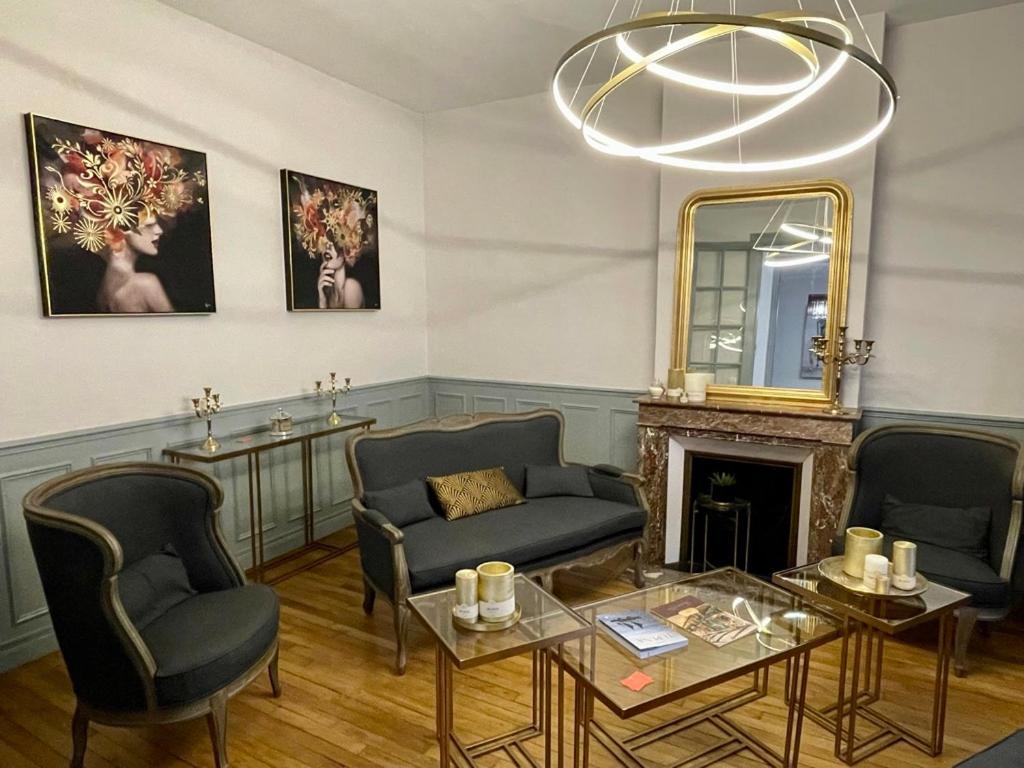 Suites Mana - La Perle Des Isles , Superbe Maison Art Deco Avec Balneotherapie Ретель Экстерьер фото